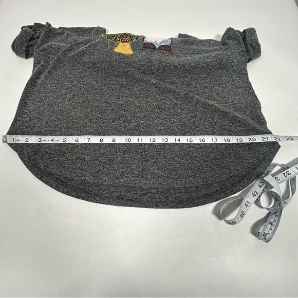 Cactus + Pearl Gray Gnome Knit Top - Picture 8 of 9